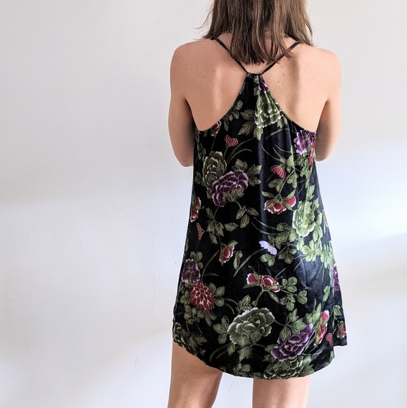1990’s Floral Racerback Slip Dress - Picture 6 of 6